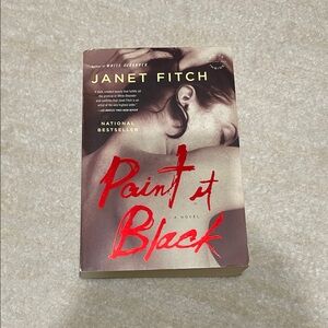 Paint It Black Novel by Janet Fitch